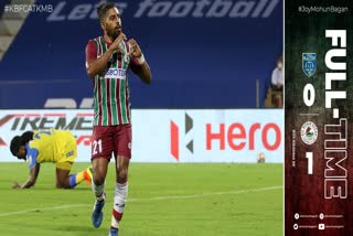 atk win news  isl first mach report news  isl firts goal news  എടികെ ജയിച്ചു വാര്‍ത്ത  ഐഎസ്‌എല്‍ ആദ്യ മത്സര റിപ്പോര്‍ട്ട് വാര്‍ത്ത  ഐഎസ്‌എല്‍ ആദ്യ ഗോള്‍ വാര്‍ത്ത