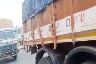 Two paddy filled trucks seized