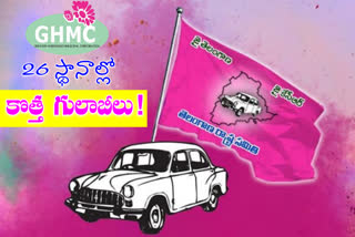 trs ground level work for the  selection of candidates to compete in the GHMC elections 2020