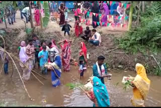 chhat puja at dhemaji