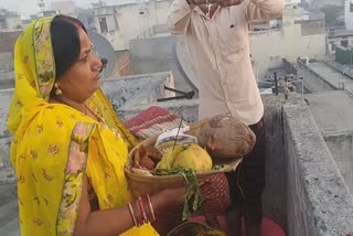 chhath puja celebration in south east delhi