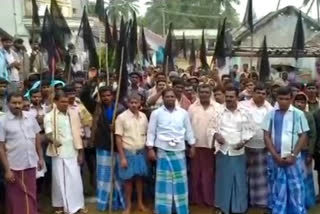 tribal people protest