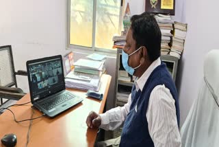 Online meeting of Union and State Rural Development Ministers