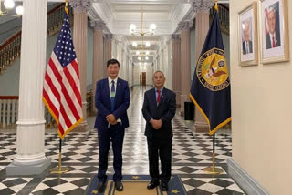 Tibetan govt-in-exile President Lobsong Sangay visits White House, creates history