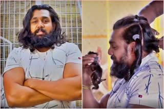 dhruva Sarja Haircut