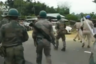 Tripura protest