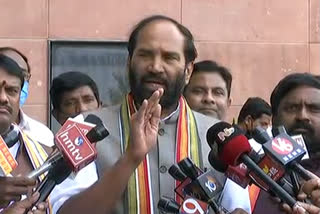 tpcc chief uttam kumar reddy spoke on bjp in ghmc elections