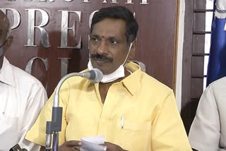 Tdp leader narashima yadav