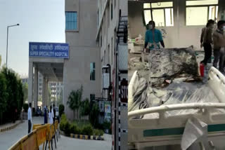 Jairogya HospitalFire in ICU of Jairogya Hospital