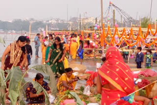 গুৱাহাটী ষট পূজা সমিতিৰ উদ্যাগত অনুষ্ঠিত ষট পূজাৰ সামৰণি