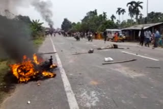 police firing in Tripura