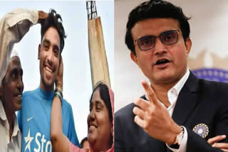 Sourav Ganguly on Mohammad Siraj  Mohammad Siraj  sourav ganguly  India tour of australia  australia vs india  indian cricket team  cricket australia  ഗാംഗുലിയുടെ ട്വീറ്റ് വാര്‍ത്ത  സിറാജിന് അനുമോദനം വാര്‍ത്ത  gangulys tweet news  congratulations to siraj news