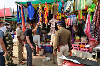 Police action on encroachment Chimur