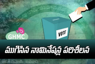 Rejection of 68 nominations in GHMC elections