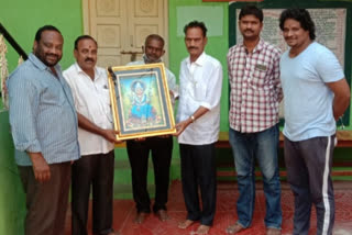 devotee donates one lakh rupees to modakondamma temple at vishakapatnam