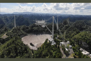 second largest radio telescope, Arecibo