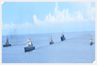 India, Singapore and Thailand SITMEX-2020 commenced in the Andaman Sea