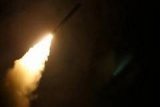 Israeli army  Gaza militants fired a rocket  Israeli military  ജറുസലേം  ഗാസയിലെ പാലസ്തീന്‍ തീവ്രവാദികൾ