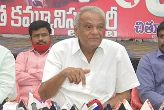 CPI National Secretary Narayana