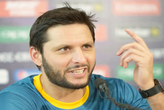 Former Pakistan all-rounder Shahid Afridi