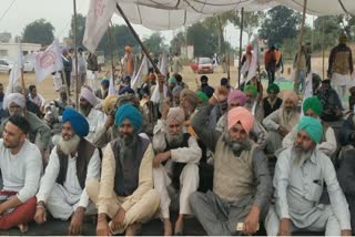 Dharna of farmers' organizations in Jandiala Guru continues on 60th day