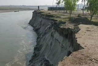 River Errosion In Dhubri