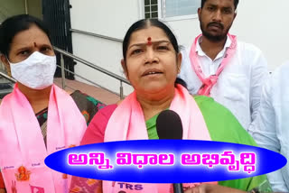 ramachandrapuram trs candidate campaign for ghmc elections