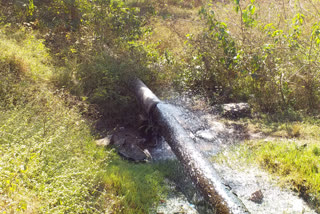 water wastage in lohardaga