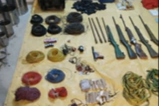 Maoist Camp Busted In Nuapada; Arms, Ammunition Seized