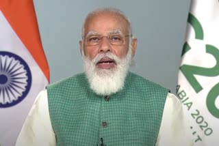 PM Modi at virtual G20 Riyadh Summit