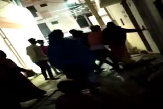 drunken created ruckus in lucknow