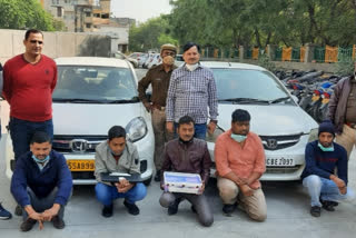 noida police arrested 5 thugs for doing fraud in loan