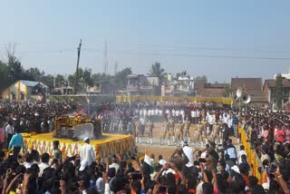 Funeral of martyr sangram Patil today kolhapur