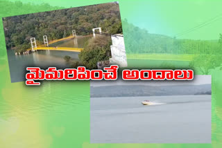 tourists came heavily to visit beauty of laknavaram