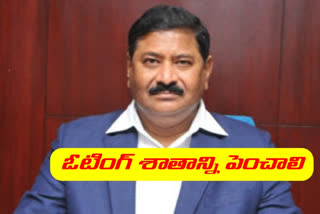 SEC Parthasarathi request people vote in ghmc elections