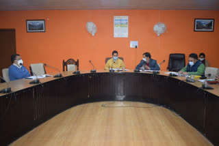 District level coordination committee meeting in Bilaspur