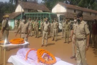 Koraput Police dog squad's investigative dog Gracie dead on Monday