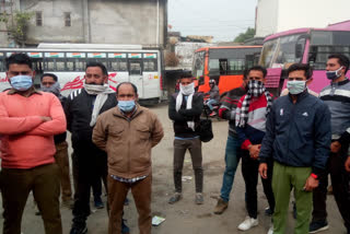 private bus drivers and conductors nalagarh