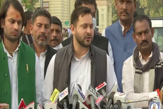 NDA govt to fulfil its promise of providing 19 lakh jobs  Bihar  Tejashwi Yadav  NDA  എന്‍ഡിഎ സര്‍ക്കാര്‍ തൊഴില്‍ വാഗ്‌ദാനം പാലിക്കണം  തേജസ്വി യാദവ്  ബിഹാര്‍  എന്‍ഡിഎ സഖ്യം