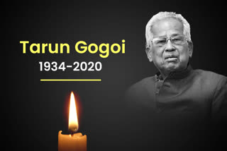 Tarun Gogoi's cremation on Thursday  തരുൺ ഗോഗോയിയുടെ സംസ്‌കാരം വ്യാഴാഴ്ച  ദിസ്‌പൂർ  അസം മുഖ്യമന്ത്രി തരുൺ ഗോഗോയി