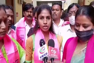 sithafalmandi trs corporator candidate samala hema campaign