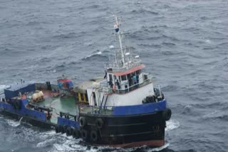 an accident with a cargo ship going from rajmahal to bengal in jharkhand