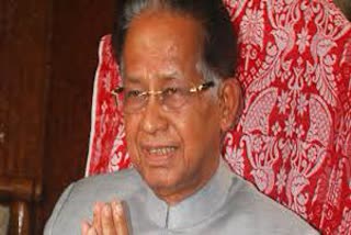 Pramod Boro and UG Brahma given last tribute to tarun gogoi kokrajhar assam etv bharat news