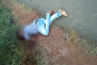 Murder of a person in Hubli