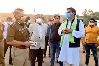 Greater Noida: MLA, CP and CEO inspect Yida City, 6 police stations identified