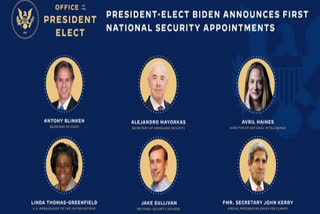 Biden set to introduce his national security team