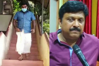 Pradheep kumar dismissed from service  Ganesh Kumar MLA  dismissed  പ്രദീപ് കുമാർ  കെ.ബി ഗണേഷ്‌കുമാർ  ബേക്കൽ പൊലീസ്  നടിയെ ആക്രമിച്ച കേസ്