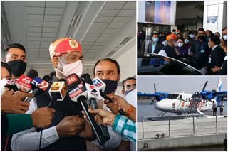 ओम बिरला अहमदाबाद हवाई अड्डे पहुंचे