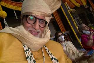 Amitabh bachchan ad shoot