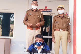 Churu news, murder case, main accused arrested